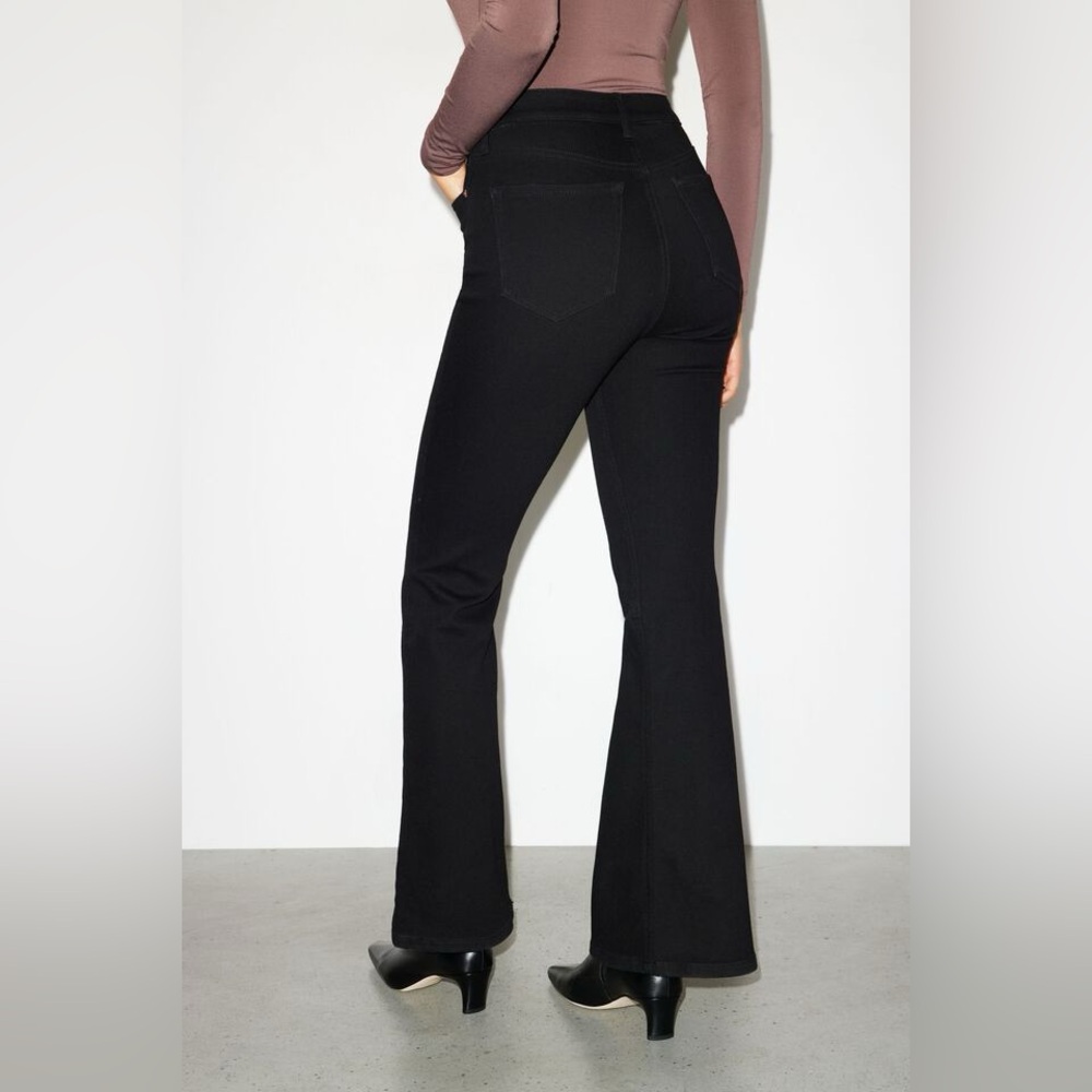 💲⬇️ Dynamite 29 Hailey Flared Jeans Demin long 33" inseam High Waist - Picture 4 of 11